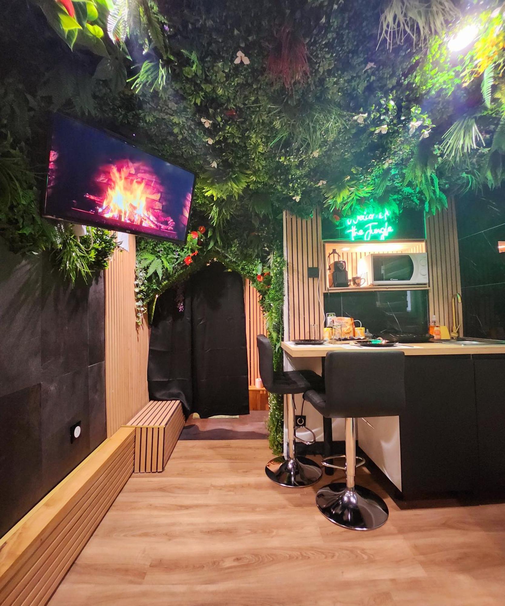 Jungle House Avec Jacuzzi A 10 Min De Disneyland -Taille Chambre- Conde-Sainte-Libiaire Экстерьер фото